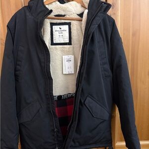 Abercrombie & Fitch Black Kid’s Jacket